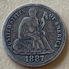 1887-S 10C Liberty Seated Dime