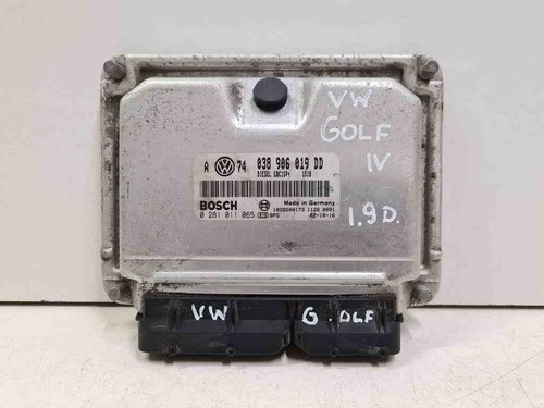 VW GOLF V 1K1 Motorsteuergerät ECU 038906019DD 0281011065 1.90 Diesel 32719941