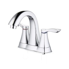 Innova Moonstone 4 Centerset Bathroom Faucet with Easy Install QuickNut a