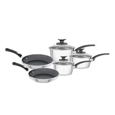Tramontina Stainless Steel Cookware Set, 5 Piece