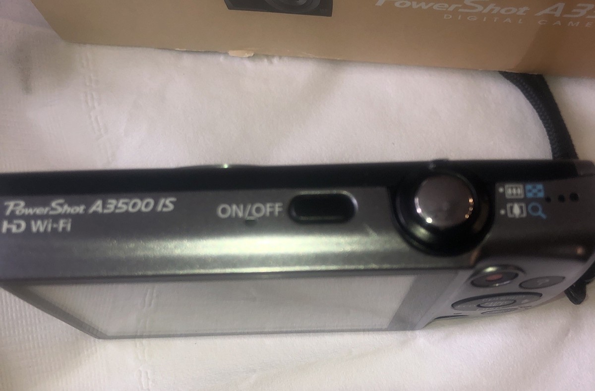 Buy Canon PowerShot A3500 IS 16.0MP Digital Camera - Red online | eBay