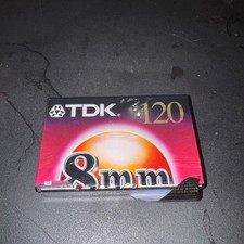 TDK 8mm 120 MP Premium Camcorder/Cassette Tape New
