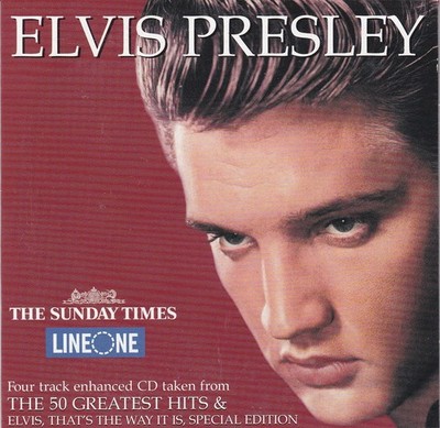 ELVIS PRESLEY Four Track Enhanced CD