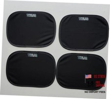 Mini Static Cling Car Window Sunshade, 4-Pack