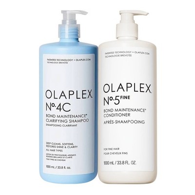 Olaplex N° 4C Bond Maintenance Clarifying Shampoo 1000ml N° 5 Conditioner 1000