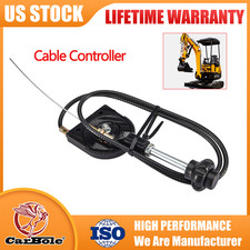 Mini Excavator Manual Bendable Control Throttle Cables Throttle Cable Controller