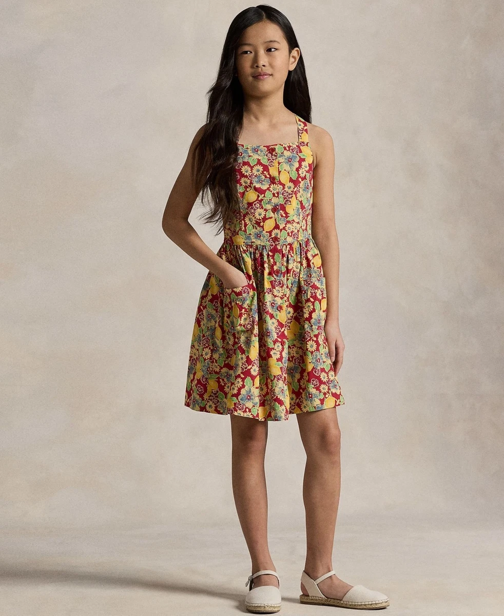 Casual 100% Cotton Dresses for Girls 16 Size for sale
