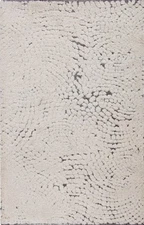 AYRA ITALIA : Cream New Zealand Blended Wool Hand Knotted Floor Carpet