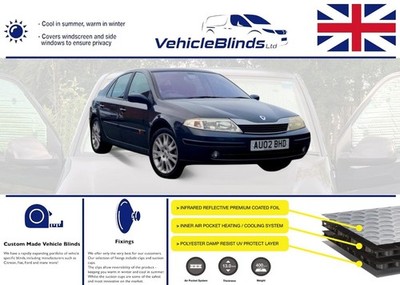 Stealth Rollos für Renault Laguna (2002-2008) 5 Türer