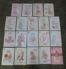 19 Gloria & Pat PRECIOUS MOMENTS Cross Stitch PATTERN BOOKLETS -  Listed