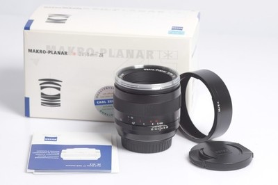 Carl Zeiss Makro-Planar 2/50 ZE T* Canon EF Standard Lens f/2 50mm Objektiv