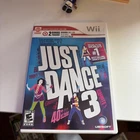 Just Dance 3 (Nintendo Wii, 2011) Complete Tested With Manual