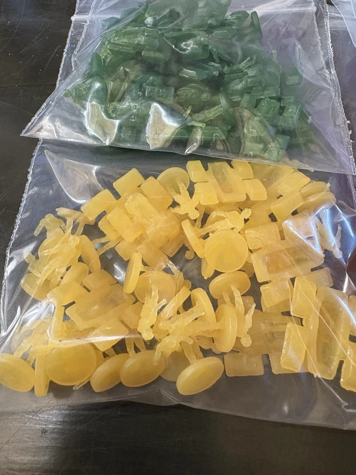 Reemplazos de Halo Wars de riesgo piezas del ejército, bases azules/verdes/púrpura/amarillas/rojas grises Foto 3 de 4