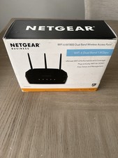 NETGEAR WAX204 WiFi 6 AX1800 Dual Band Wireless Access Point Router 1.8Gbps