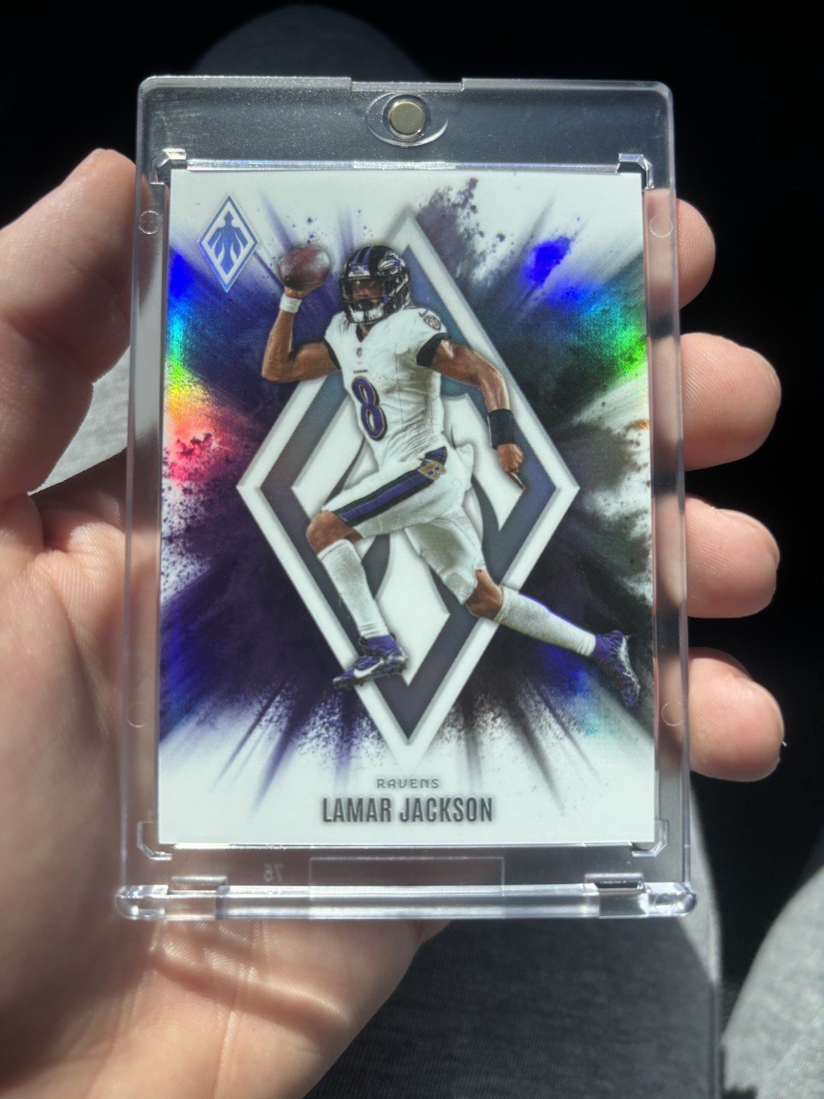 2025 Panini Phoenix - Color Blast Lamar Jackson #16