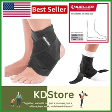 Sports Medicine Adjustable Ankle Brace for Support & Pain Relief