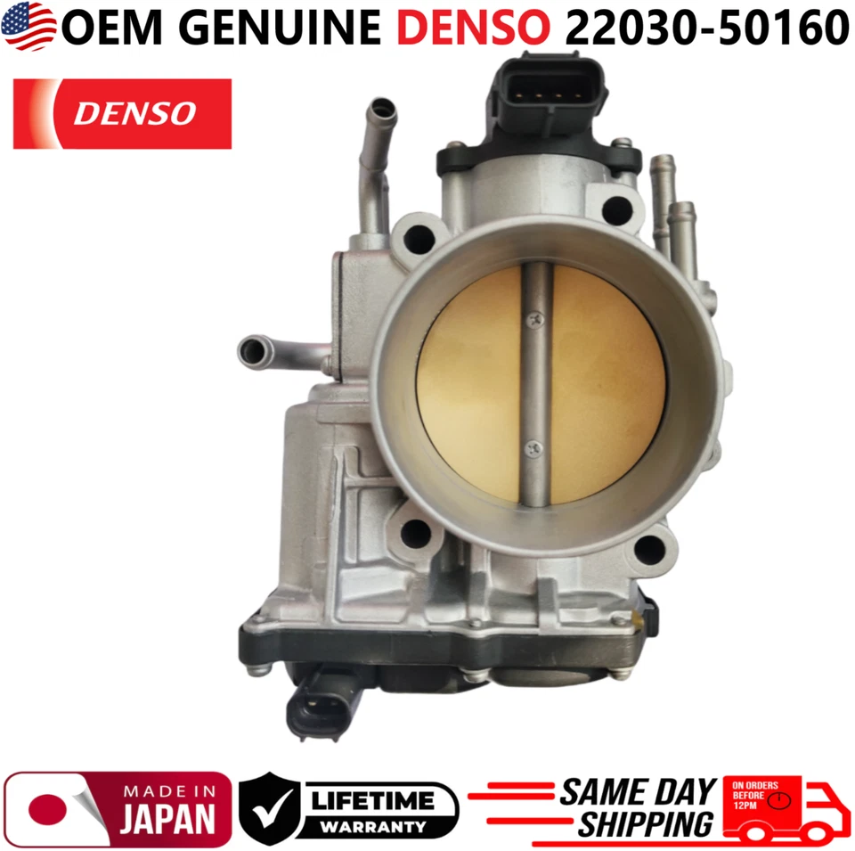 Corpo do acelerador GENUÍNO para 2001-2005 Lexus LS430 GS430 SC430 4.3L V8, 22030-50160 - Imagem 4 de 4