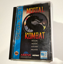 Mortal Kombat (Sega CD) Fighting Game Complete in Case w/ Disc
