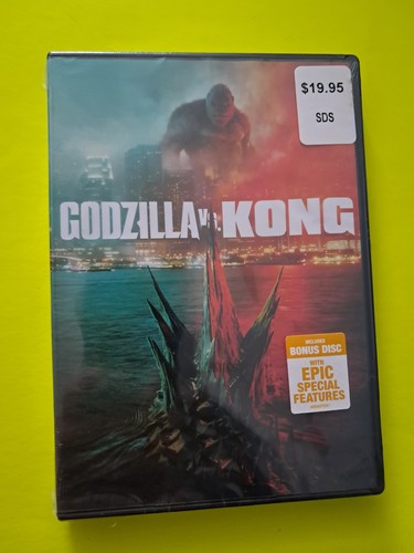 NEW - Godzilla Vs Kong (DVD 2021) Alexander Skarsgård - \Free ShipN! - Picture 1 of 1