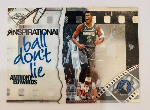 2025 Topps Chrome Anthony Edwards Base (RAW)