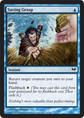 Saving Grasp - DA MTG - Light Play