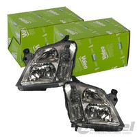 2X Valeo Halogen Scheinwerfer Satz Passend FüR Opel Meriva Links+Rechts