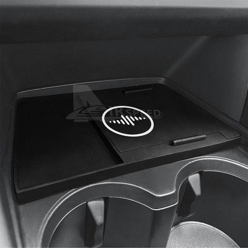 Car Wireless Charging Pad Phone Fast Charger Mat PVC For Mazda 3 Axela 2019-2025 - Picture 9 of 12