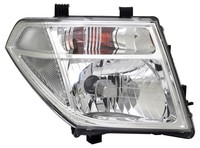 Scheinwerfer Rechts FüR Nissan Navara D40 + Pathfinder R51 04-07 H4 + LWR Motor