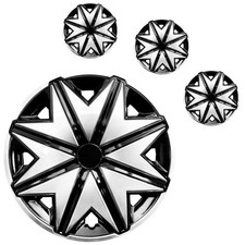 4pcs 14 Inch Starfish Style Plastic Wheel Covers For Iron Rim Hubcaps