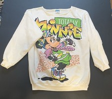 Vintage Made In USA Walt Disney Production Minnie Mouse Sweatshirt Sz XL