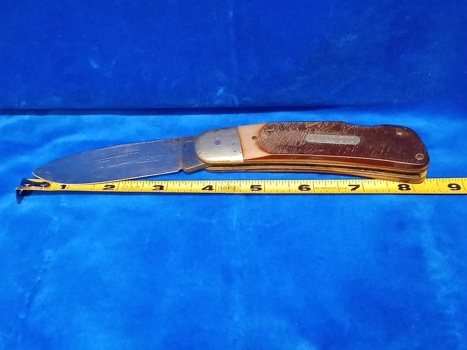 NOS VINTAGE SCHRADE USA Old TIMER 510T LOCKBACK FOLDING POCKET KNIFE - Image 4 of 4