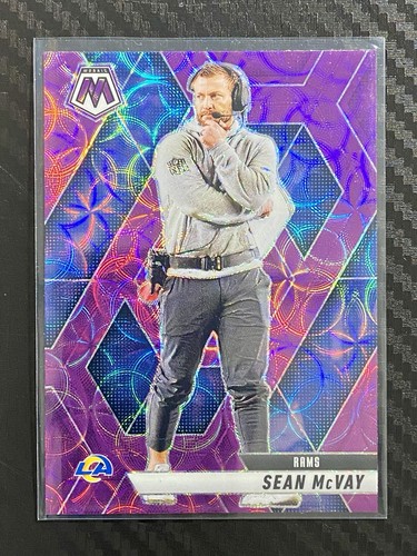 2025 Panini Mosaic Sean Mcvay #238 Purple Scope Los Angeles Rams