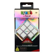 Rubik's Cube Pulse, 3x3 Cube, Light Up Brain Teaser Puzzle Game, Age 8