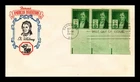 Dr Jim Stamps Eli Whitney Famous American Inventors FDC Torkel Gundel Cachet