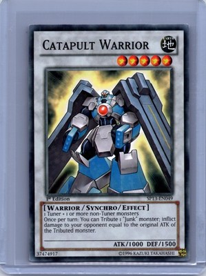 Catapult Warrior 1st Edition Common Star Pack 2013 SP13-EN049 LP