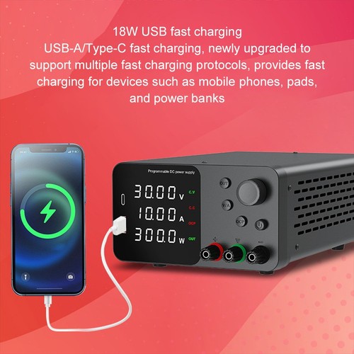 Stable DC Power Supply For Computer Maintenance Wide Voltage Range Adjustable - Afbeelding 11 van 15