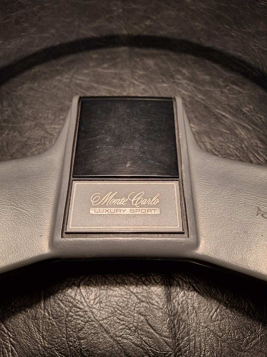 1986-1988 Chevrolet Monte Carlo Luxury Sport Steering Wheel Grey