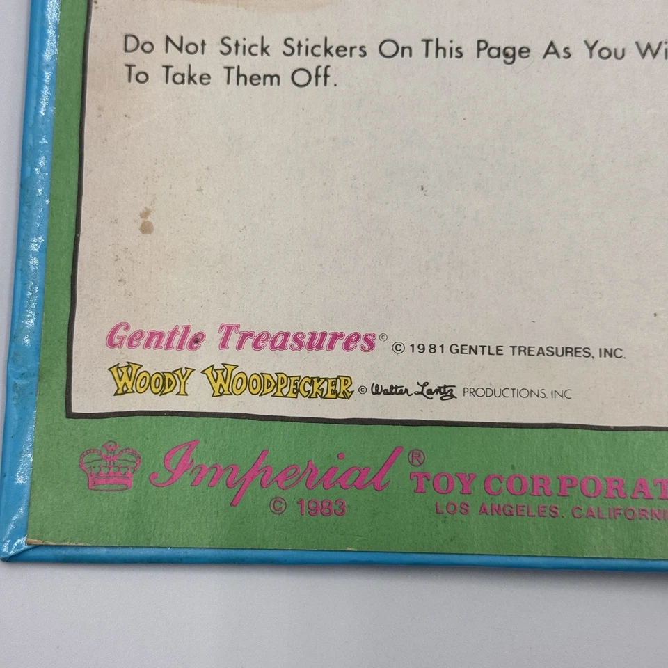 Álbum de colección de pegatinas azules Imperial Toy Co 1983 de colección con pegatinas nuevas GI Joe Foto 2 de 4