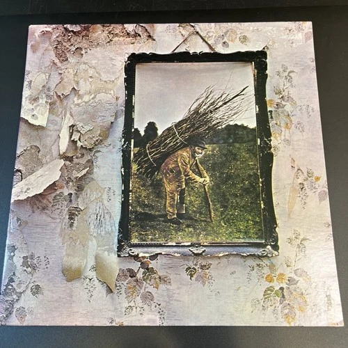 Led Zeppelin IV 1971 LP Vinyl SD 7208 Monarch Atlantic VG Original Record