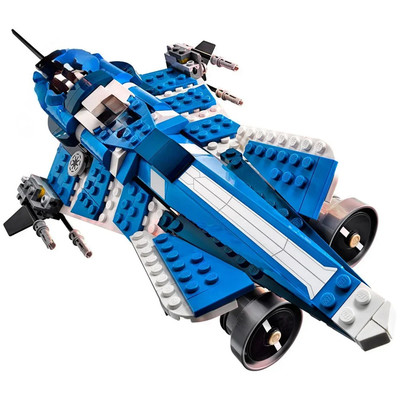 Anakin s Custom Jedi Starfighter Bausteine MOC Steine mit Figuren