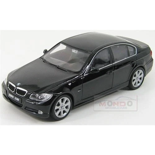 1:24 Welly Bmw 3-Series 330I 2005 Black WE22465 Modellino - Immagine 2 di 2