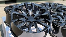 22 Gloss Black Chevrolet Silverado Oe Premium Replica Wheels 6x5.5 Rims Set 4