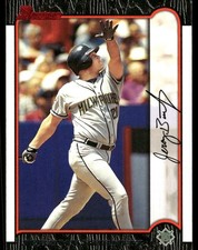 Jeromy Burnitz 1999 Bowman #227 Brewers MLB READ FREE SHIPPING AutographDen