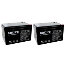 UPG 2 Pack - 12V 15AH F2 UPS Battery for Minuteman Pro 1000i