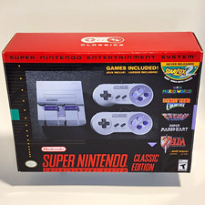 Nintendo SNES Classic Edition CLV-201 Complete in Box 2 Controllers Tested