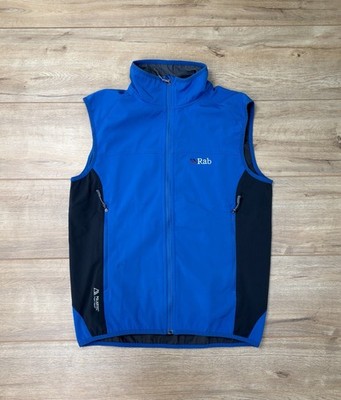 Rab Baltoro Power Shield Fleece Polartec Bodywarmer Weste Gilet Wandern Herren M