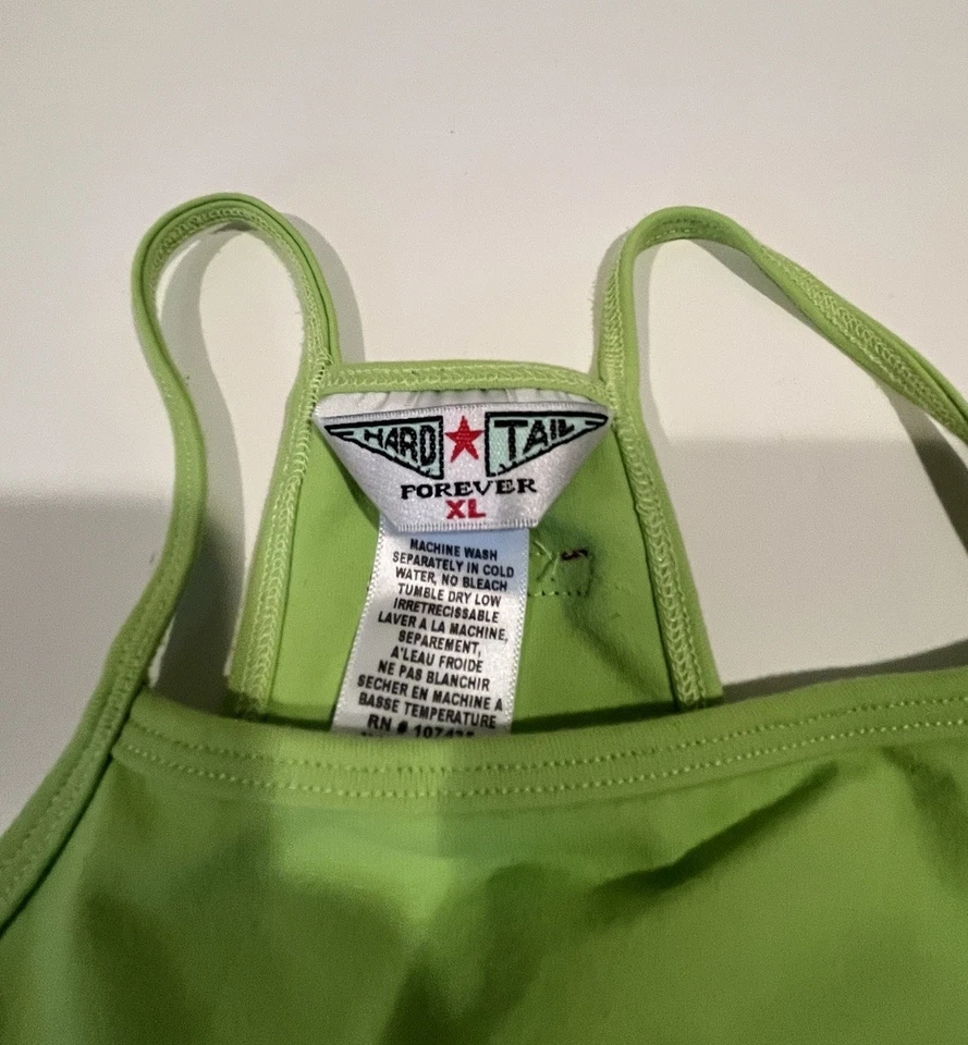 Hard Tail Forever sports Bra Set Green and Blue XL - Image 4 of 4