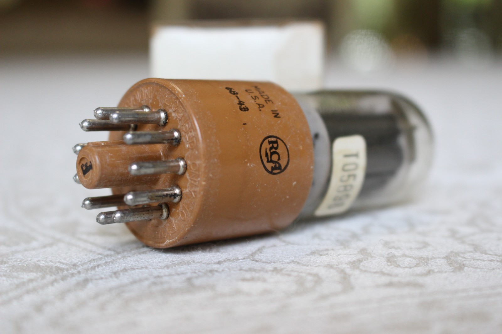 NOS RCA JAN-1P21 Photomultiplier PMT 1968 Tested Original Military Box — photo 5