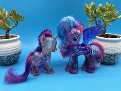 My Little Pony G4 Explore Equestria 3'' Water Cuties figures BAIT Luna & Rarity