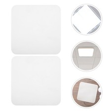 2 Pcs Ceiling Light Shade Cover Diffuser Sheet Decorative Lamp Replacement